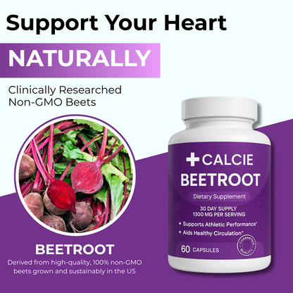Calcie Organic Beetroot Capsules